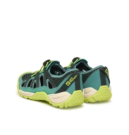 Сандалі дитячі Jack Wolfskin Levente Green A64080-4136
