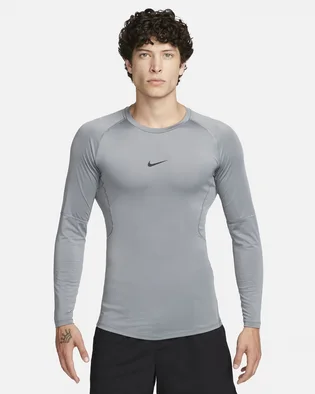 Лонгслив мужской Nike Pro MenS Dri-Fit Tight Long-Sleeve Fitness Top Grey FB7919-084