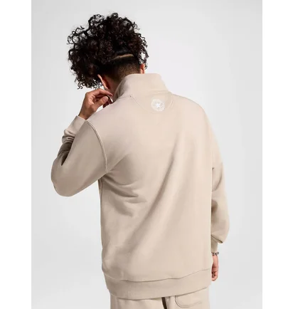 Кофта чоловіча Converse Classic Sport Quarter Zip Papyrus Beige 10026710-251