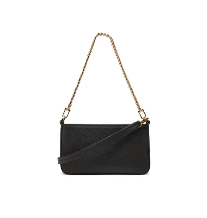 Сумка жіноча Michael Kors Bryant Small Pebbled Leather Convertible Pochette Black 32S5GYTU1L-BLACK
