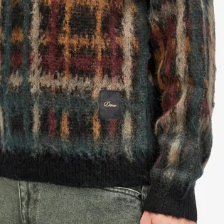 Кофта мужская Dime Plaid Mohair Knit Multi DIMEFA249BLK