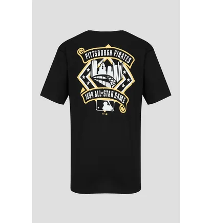 Футболка мужская 47 Brand Mlb Pittsburgh Pirates Backer Black 614630JK-FS