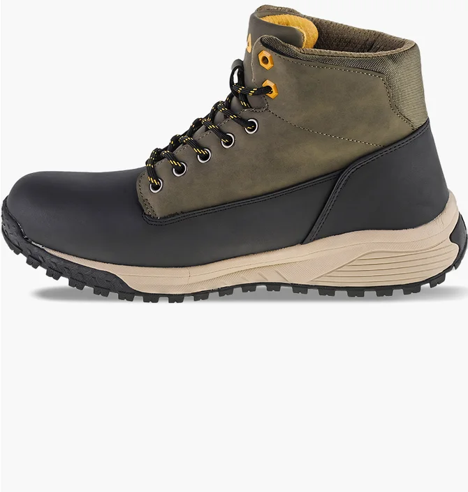 Ботинки мужские Fila Lance Xxi Mid Olive/Black FFM016983158