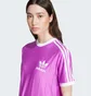 Футболка жіноча Adidas Adicolor 3-Stripes Pinstripe T-Shirt Pink IY7225