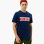 Футболка мужская Air Jordan T-Shirt Paris Saint-Germain Wordmark Blue DB6510-410