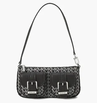Сумка жіноча Michael Kors Zoe Black 32T5SZCU10