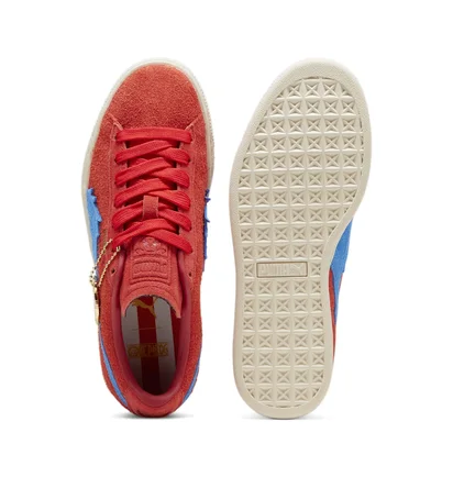 Кроссовки мужские Puma One Piece X Suede Red 396520-01