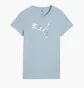 Футболка жіноча Puma Graphics Floral Cat Turquoise 691912-47