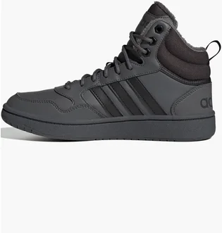 Кроссовки женские Adidas Hoops 3.0 Mid Lifestyle Basketball Classic Fur Lining Winterized Shoes Black GZ6683