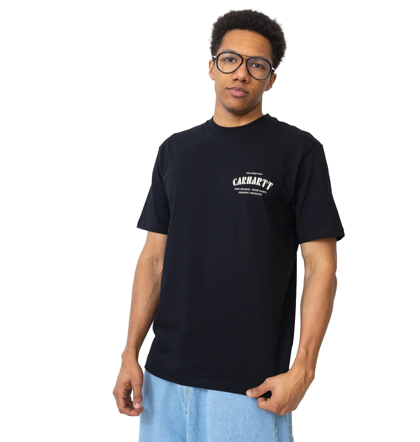 ᐉ Футболка унісекс Carhartt WIP Catalogue C Logo Black I034761
