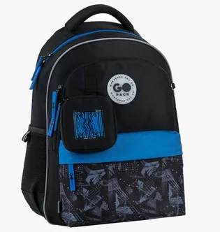 Рюкзак детский GoPack Fearless Vibe Black GO26-182M-6