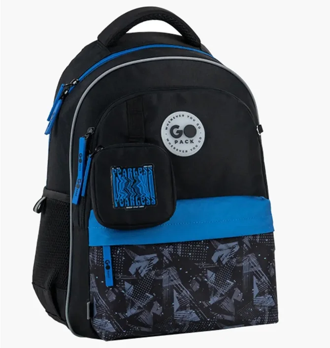 Рюкзак детский GoPack Fearless Vibe Black GO26-182M-6