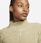 Лонгслів жіночий Nike 1/4 Dri-Fit Trail Yellow FB7637-276