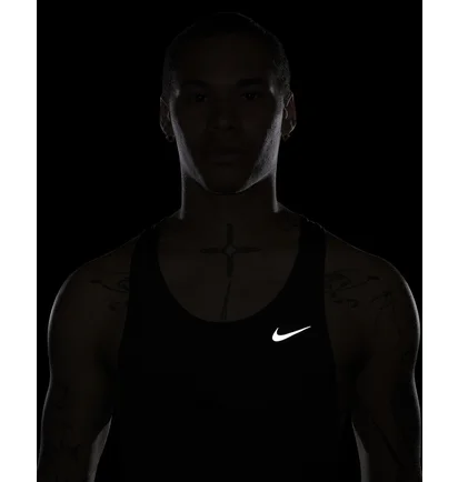 Майка мужская Nike Fast Dri-Fit Running Singlet Black FN4229-010