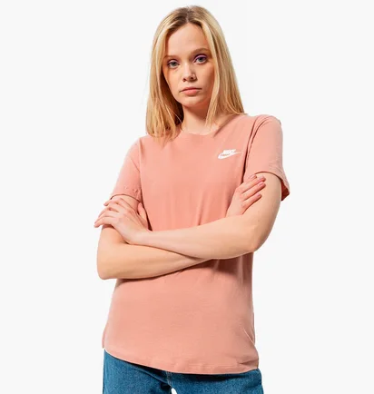 Футболка жіноча Nike T-Shirt W Nsw Club Pink DN2393-609