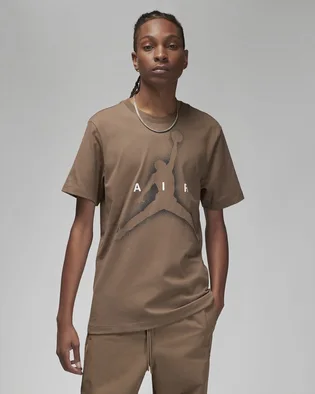 Футболка мужская Air Jordan M J Ess Graphic Ss Crew Brown Dv8420-274