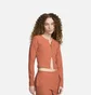 Кофта жіноча Nike Nsw Chill Knit Cardigan Orange FN3682-825