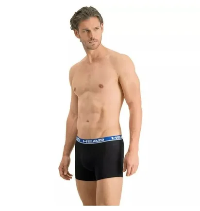 Труси чоловічі HEAD Basic Boxer Black (2 шт) 701202741-008