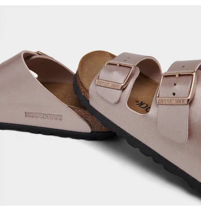 Тапочки жіночі BIRKENSTOCK Arizona Birkibuc Sandals Metallic 1023960