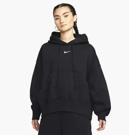 Худі жіноче Nike Sportswear Phoenix Fleece Black Dq5858-010