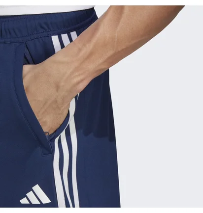 Шорты мужские Adidas Train Essentials Piqué 3-Stripes Training Shorts Blue Ib8246