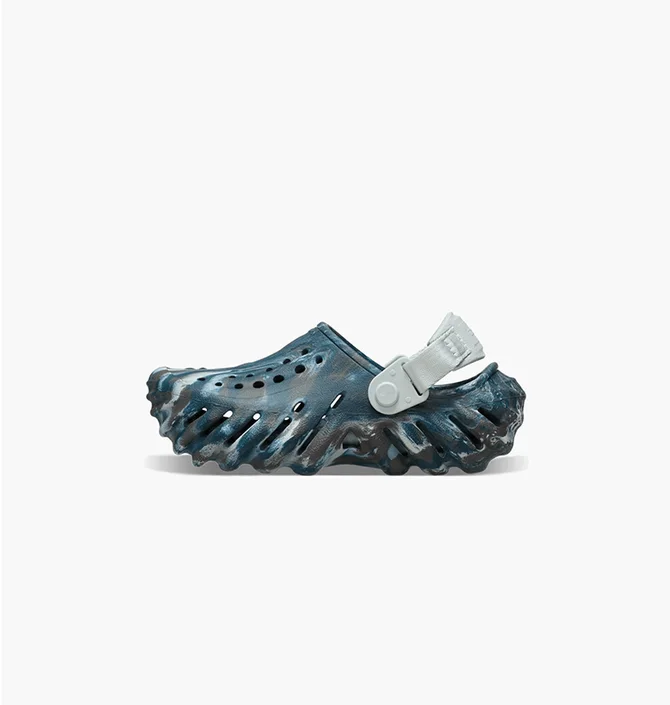 Аквашузи дитячі CROCS Echo Marbled Clog Gs Black/Multi 208464-0LE