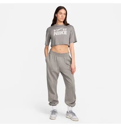 Футболка жіноча Nike Nsw Crop Tee Gls Grey FZ4635-029