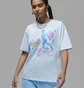 Футболка женская Air Jordan Flight T-Shirt Light Blue DX0394-411