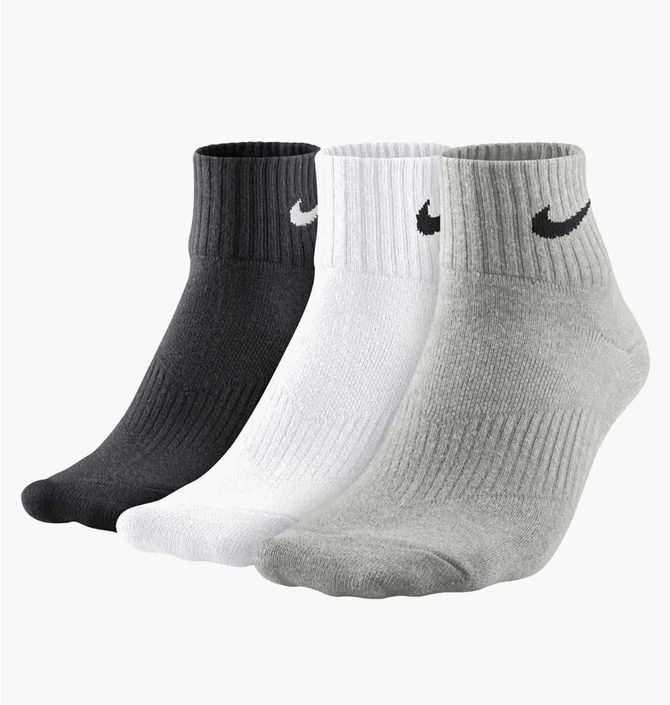 Шкарпетки унісекс Nike U Nk Perf Ltwt Qt (3 пари) Multi SX4706-901