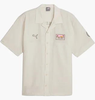 Сорочка чоловіча Puma Porsche Legacy Crews Go Summer Shirt Beige 624571-02