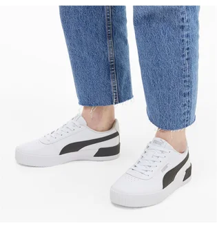 Кросівки жіночі Puma Carina White/Black 370325-21