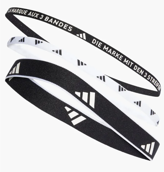Повязка на голову Adidas New (3 шт) Black/White IA3031