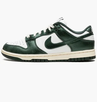 Кроссовки унисекс Nike Dunk Low White/Green DQ8580-100