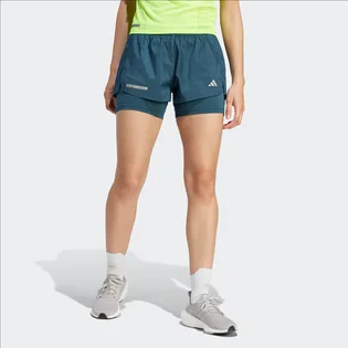Шорти жіночі Adidas Ultimate2In1 Short Turquoise HZ4481