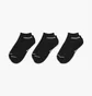 Носки унисекс Nike Cush Poly Ns (3 пары) 144 Black Dx9656-010