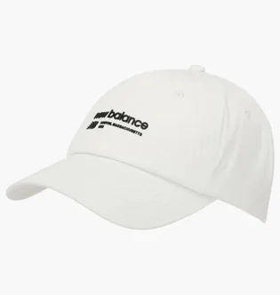 Кепка унисекс New Balance Linear Heritage 6 Panel White LAH33024-SST
