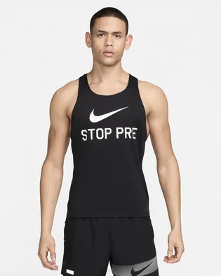 Майка чоловіча Nike Fast Run Energy Running Singlet Black FN3998-010