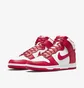 Кроссовки мужские Nike Dunk High Red/White Dd1399-106