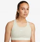 Топ женский Nike Swoosh High-Support Non-Padded Adjustable Sports Bra Beige DD0428-104