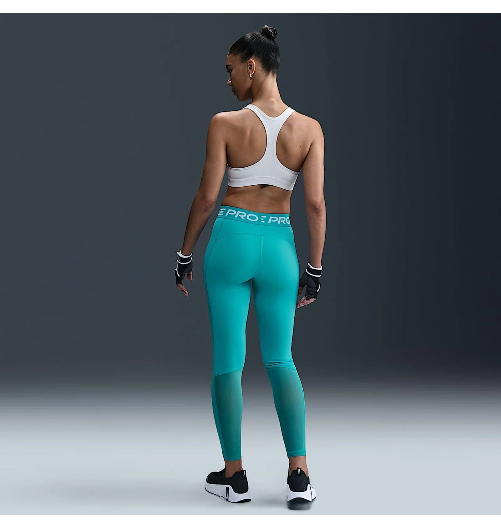 ᐉ Лосини жіночі Nike Pro Turquoise CZ9779-345 - придбати в