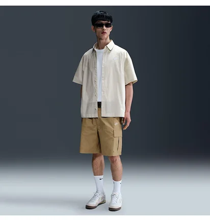 Шорти чоловічі Nike Club Wvn Cargo Beige FN3517-298