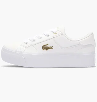Кроссовки женские Lacoste Ziane Platform Leather White 747CFA000521661