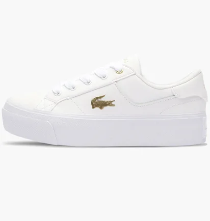 Кроссовки женские Lacoste Ziane Platform Leather White 747CFA000521661
