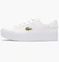 Кроссовки женские Lacoste Ziane Platform Leather White 747CFA000521661