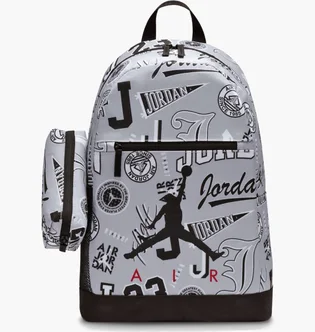 Рюкзак дитячий Air Jordan Air School Backpack Grey 9B0503-K0C
