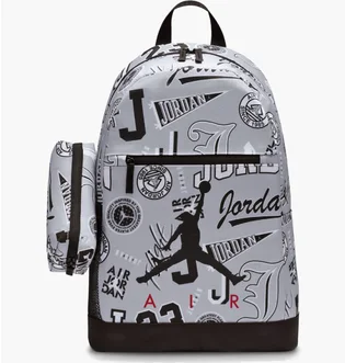 Рюкзак детский Air Jordan Air School Backpack Grey 9B0503-K0C