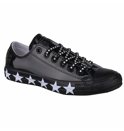 Кеды женские Converse Chuck Taylor All Star Miley Cyrus Black 563720C