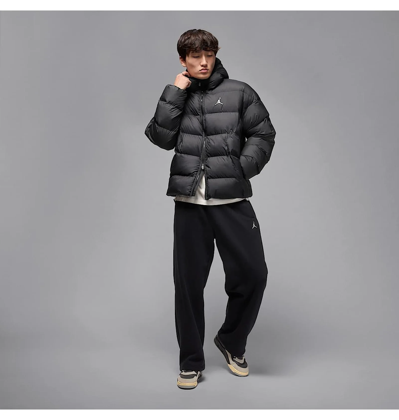ᐉ Пуховик чоловічий Air Jordan Brooklyn Black HV0532-010