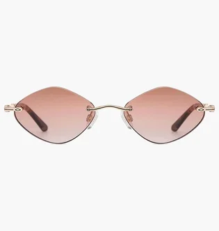 Солнцезащитные очки женские CAROLINA LEMKE BERLIN Pink/Gold CL3337-С4