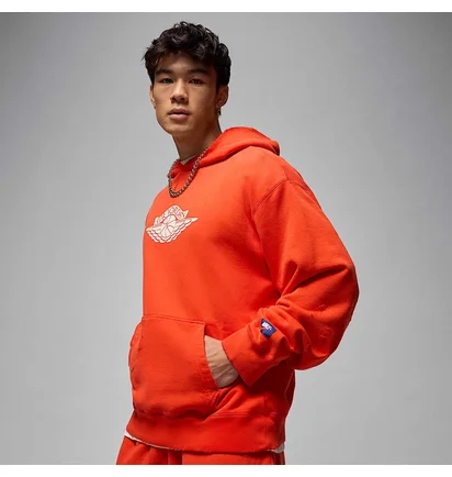 Худі чоловіче Air Jordan Rare Air Fleece Red IB3003-673
